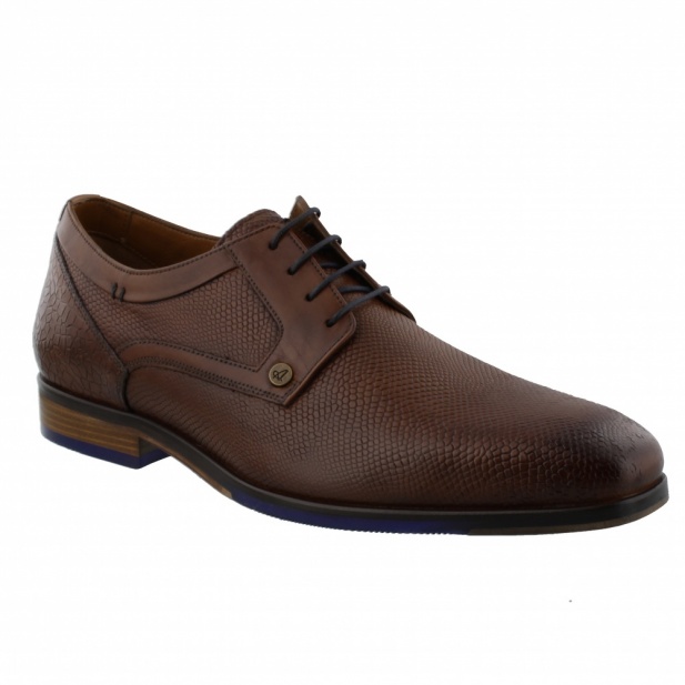 Australian Footwear Matteo Leather Dark Cognac